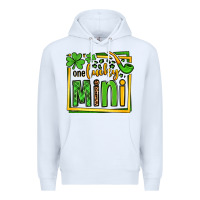White One lucky mini St. Patrick's Premium Hoodie - OliviaCreatesArt