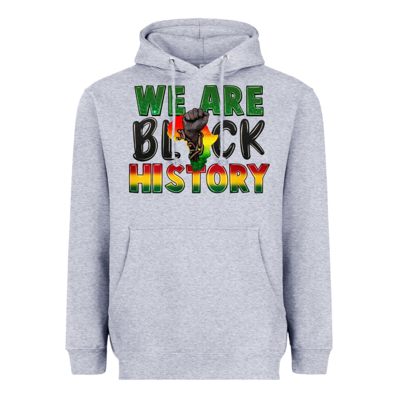 We Are Black History Heavyweight Hoodie by FaDigitalArtStudio | Teevron