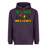 Plum we are black history Heavyweight Hoodie - FaDigitalArtStudio