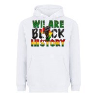 White we are black history Heavyweight Hoodie - FaDigitalArtStudio
