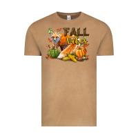 Vintage Camel Fall Vibes Fox Vintage Tee - LillyAllenDesigns