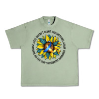 Oil Green down syndrome Urban Heavy Tee - Artiststas