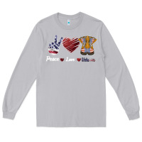 Moon Dust Peace Love Veteran Long Sleeve Tee - Bettercallsaul