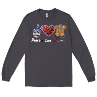 Smoke Peace Love Veteran Long Sleeve Tee - Bettercallsaul