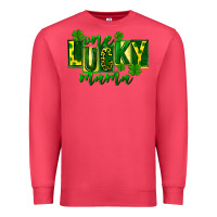 Cardinal one lucky mama st patricks Premium Sweatshirt - FaDigitalArtStudio