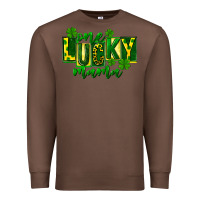 Chestnut one lucky mama st patricks Premium Sweatshirt - FaDigitalArtStudio
