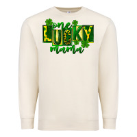 Sandshell one lucky mama st patricks Premium Sweatshirt - FaDigitalArtStudio