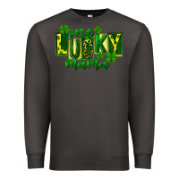 Smoke one lucky mama st patricks Premium Sweatshirt - FaDigitalArtStudio