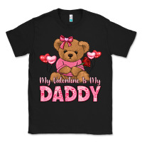 Black my valentine is my daddy Classic Tee - LillyAllenDesigns