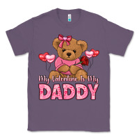 Lavender my valentine is my daddy Classic Tee - LillyAllenDesigns
