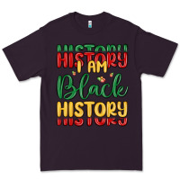 Plum i am black history Premium Tee - MaliasSmallBusiness