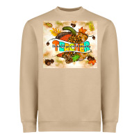 Mushroom fall teacher pumpkin Heavyweight Sweatshirt - TumblerDesignByShophia