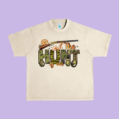 The Hunt Is On Urban Heavy Tee Designed By Artiststas