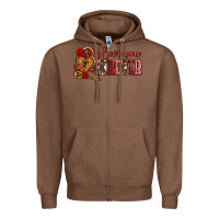 Chestnut love you forever olivia Zipper Hoodie - OliviaCreatesArt