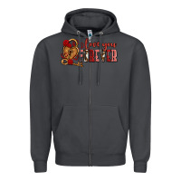Smoke love you forever olivia Zipper Hoodie - OliviaCreatesArt
