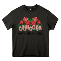Asphalt chingona every damn day Heavy Core Tee - MaliasSmallBusiness