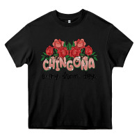 Black chingona every damn day Heavy Core Tee - MaliasSmallBusiness