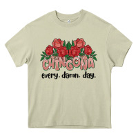 Mossy chingona every damn day Heavy Core Tee - MaliasSmallBusiness