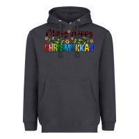 Smoke merry happy chrismukkah with olive branch Heavyweight Hoodie - FaDigitalArtStudio
