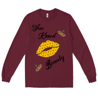 Burgundy Sun Kissed Beauty Long Sleeve Tee - Bettercallsaul