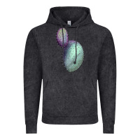 Vintage Black Opunthia Santa Rita Cactus Vintage Hoodie - LillyAllenDesigns