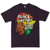 Plum black history is world history Premium Tee - MaliasSmallBusiness