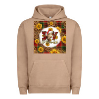 Pigment Burro joy to the world christmas cow Urban Hoodie - LillyAllenDesigns
