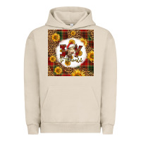 Pigment French Oak joy to the world christmas cow Urban Hoodie - LillyAllenDesigns