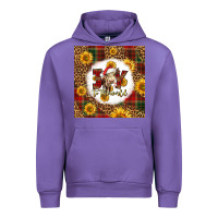 Tulip joy to the world christmas cow Urban Hoodie - LillyAllenDesigns