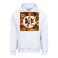 White joy to the world christmas cow Urban Hoodie - LillyAllenDesigns