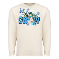 Sandshell let it snow christmas Premium Sweatshirt - FaDigitalArtStudio