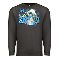 Smoke let it snow christmas Premium Sweatshirt - FaDigitalArtStudio