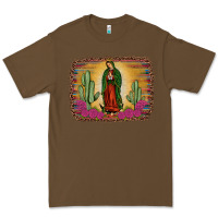 Cacao western our lady of Guadalupe Premium Tee - JahusDesignShop