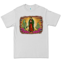 Dove Grey western our lady of Guadalupe Premium Tee - JahusDesignShop