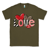 Army Green love Classic Tee - LillyAllenDesigns