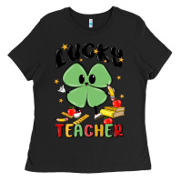 Lucky Teacher Ladies Tee | Teevron