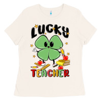 Bone lucky teacher Ladies Tee - MaliasSmallBusiness