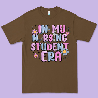 In My Nursing Student Era Premium Tee Designed By Maliassmallbusiness