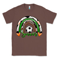 Chestnut Soccer Rainbow Classic Tee - RanaPortraitStore