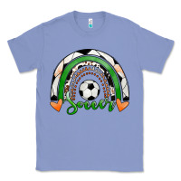 Colony Blue Soccer Rainbow Classic Tee - RanaPortraitStore