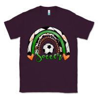 Plum Soccer Rainbow Classic Tee - RanaPortraitStore