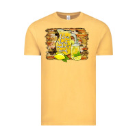 Vintage Mustard life is short make it sweet Vintage Tee - JahusDesignShop