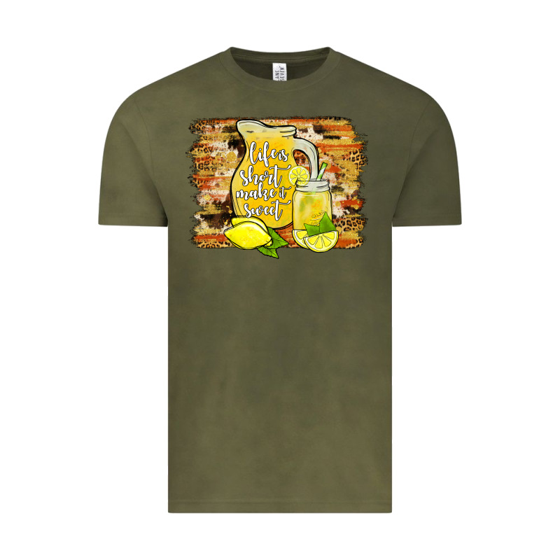Life Is Short Make It Sweet Vintage Tee by JahusDesignShop | Teevron