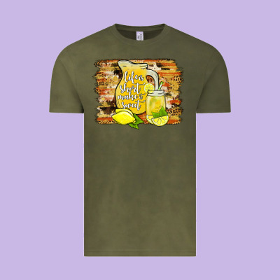 Life Is Short Make It Sweet Vintage Tee Designed By Jahusdesignshop