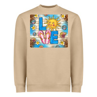 Mushroom summer love Heavyweight Sweatshirt - TumblerDesignByShophia