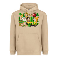 Mushroom one lucky teacher Heavyweight Hoodie - FaDigitalArtStudio