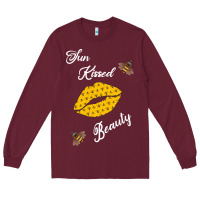 Burgundy Sun Kissed Beauty Long Sleeve Tee - Bettercallsaul