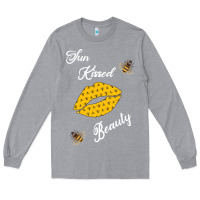 Heather Grey Sun Kissed Beauty Long Sleeve Tee - Bettercallsaul