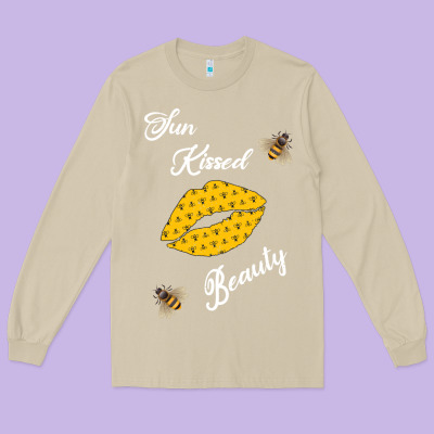 Sun Kissed Beauty Long Sleeve Tee Designed By Bettercallsaul