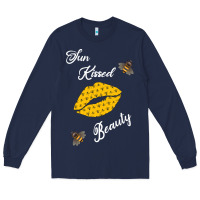 Navy Sun Kissed Beauty Long Sleeve Tee - Bettercallsaul